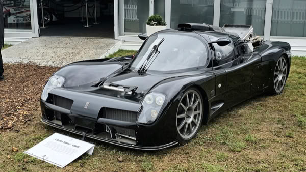 Gordon Murray Automotive T.50 development mule, an Ultima GTR nicknamed George